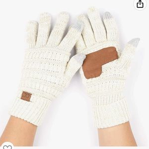 CC knit tech gloves Never worn